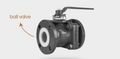PTFE Ballvalves DN150